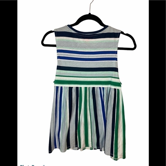 Joe fresh striped peplum tank top, medium - Picture 3 of 6